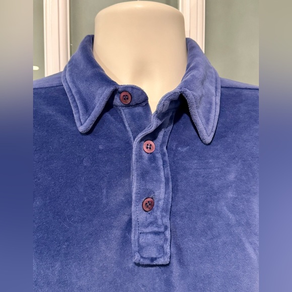 J. CREW Velour Polo Shirt - Picture 4 of 5